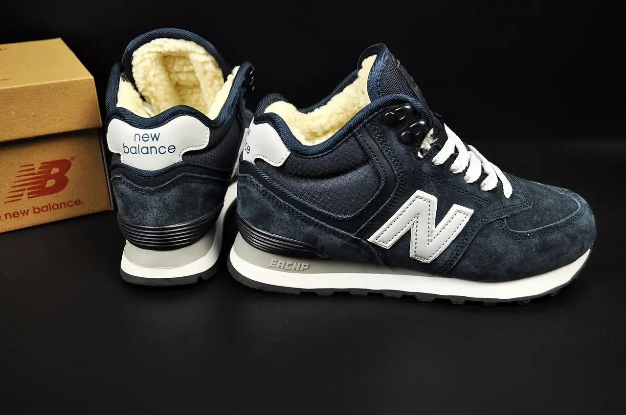 Кроссовки зимние New Balance 574 High арт 21424 (унисекс,24 балленс) 4