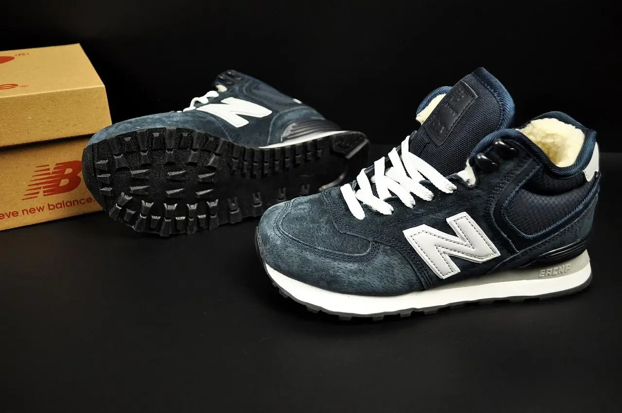 Кроссовки зимние New Balance 574 High арт 21424 (унисекс,24 балленс) 5