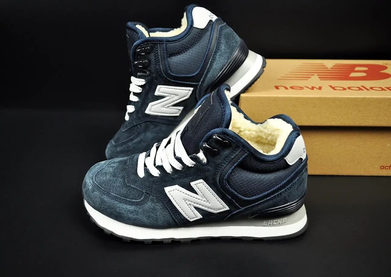 Кроссовки зимние New Balance 574 High арт 21424 (унисекс,24 балленс) 6