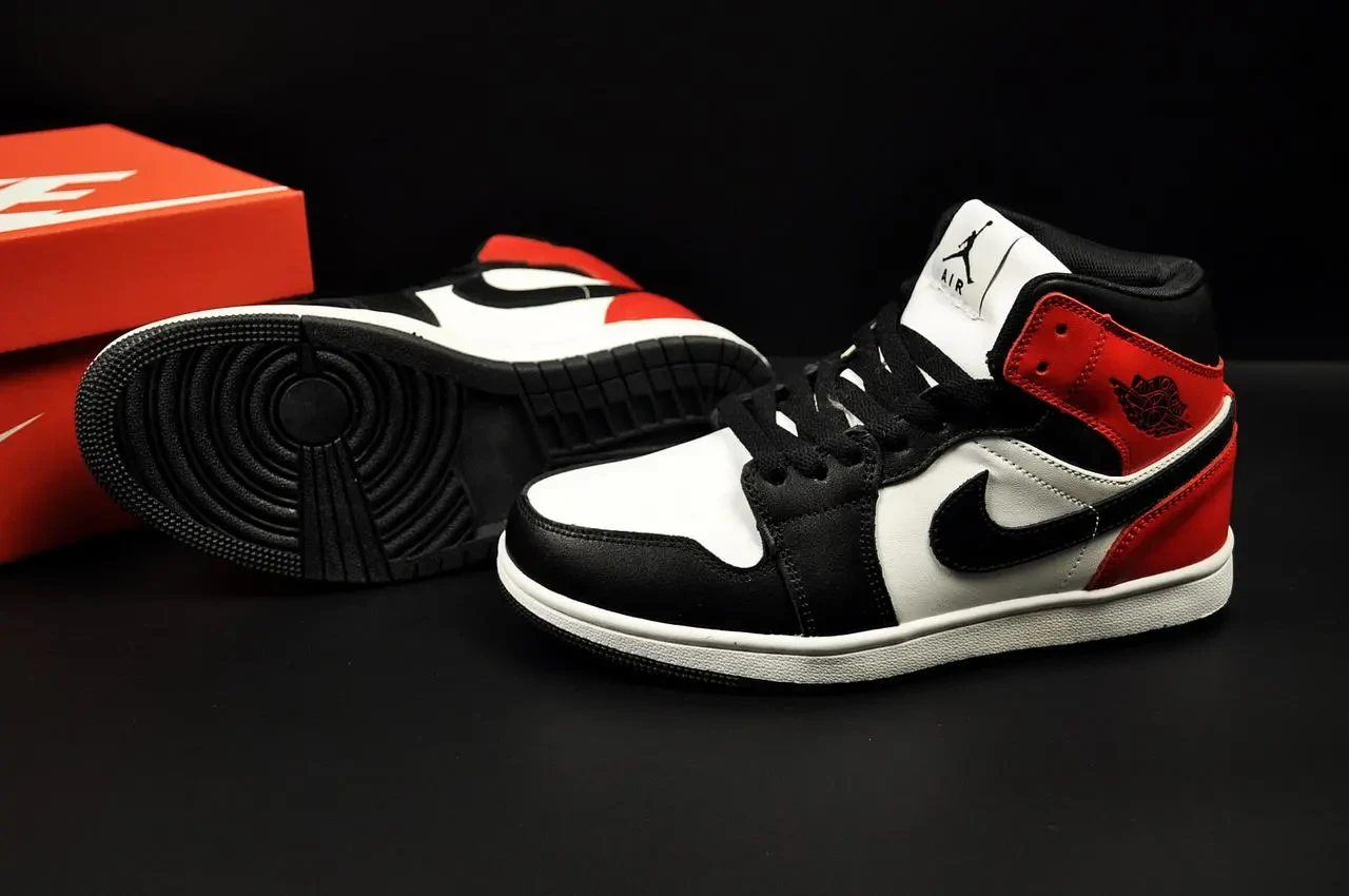 Кроссовки зимние Nike Air Jordan 1 арт 21420 (найк, джордан, унисекс) 6