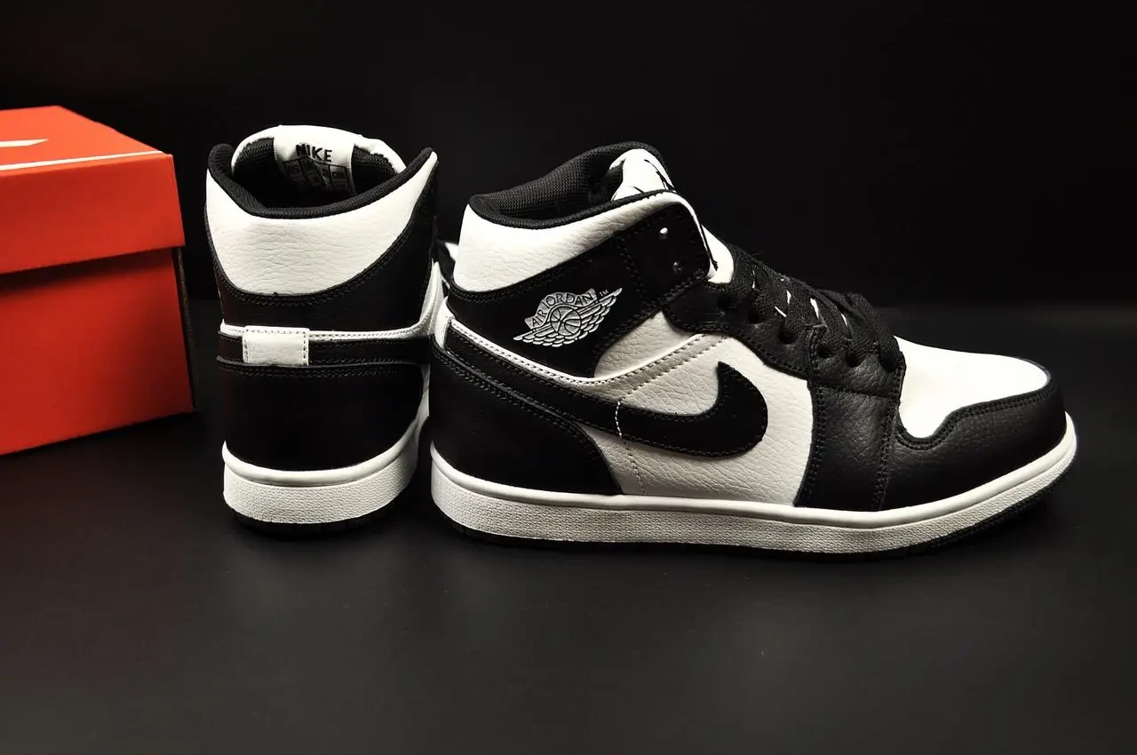 Кроссовки зимние Nike Air Jordan 1 арт 21419 (найк, джордан, унисекс) 5