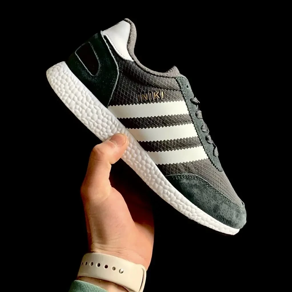 Кросівки Жіночі Adidas Originals Iniki Fleece Termo Dark Gray Black Арт 147 (Адідас Інікі) 5