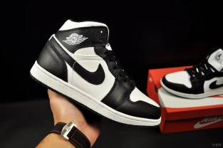 Кроссовки зимние Nike Air Jordan 1 арт 21419 (найк, джордан, унисекс) 38
