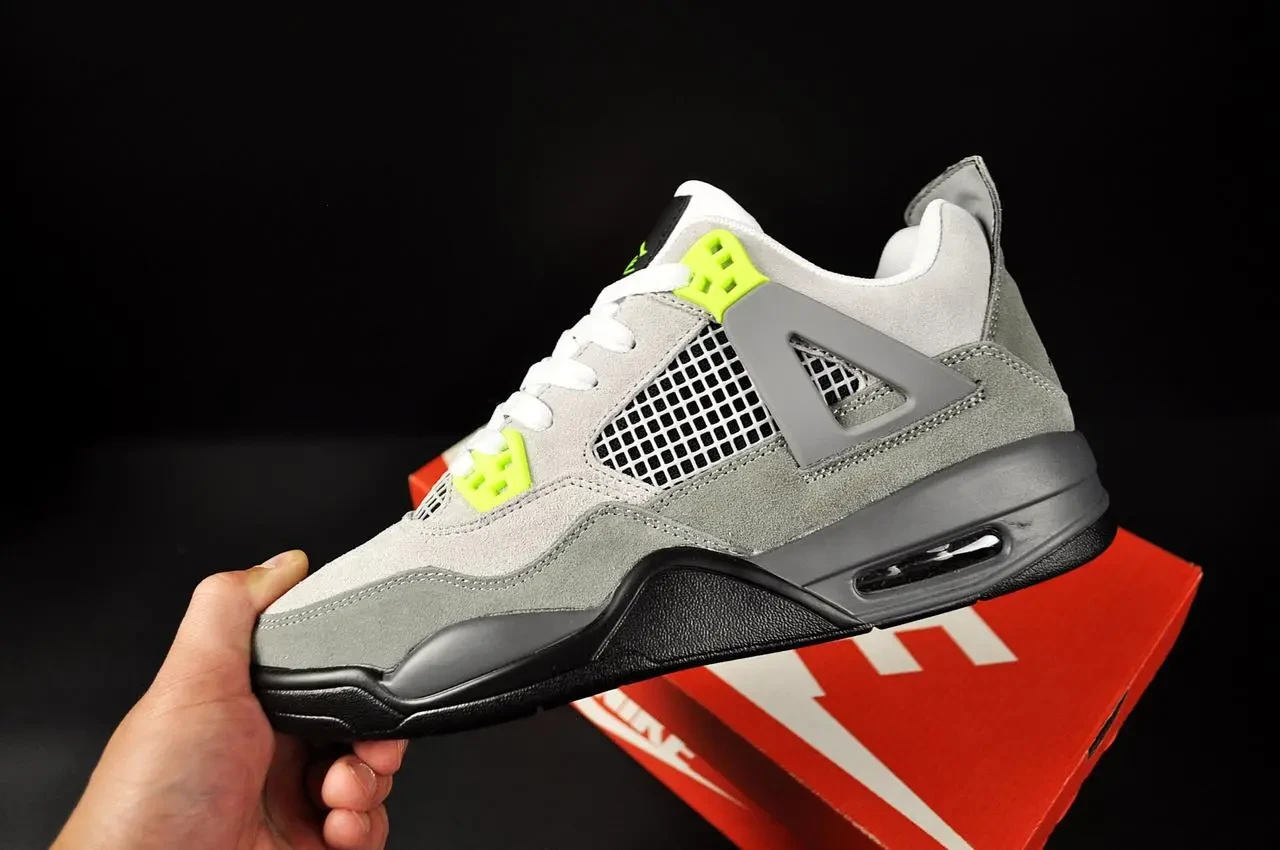 Кроссовки Nike Air Jordan Retro 4 арт 21447 (найк, джордан, мужские) 3