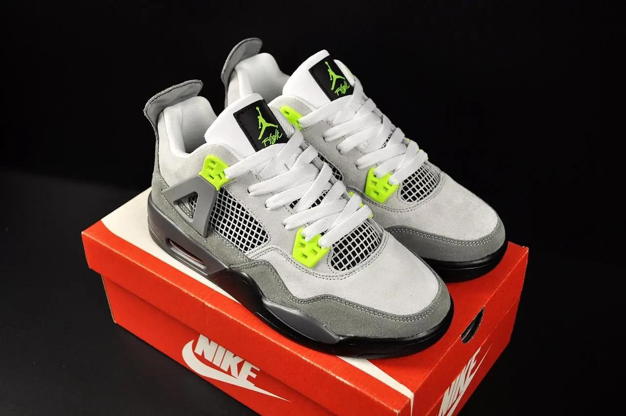Кроссовки Nike Air Jordan Retro 4 арт 21447 (найк, джордан, мужские) 4