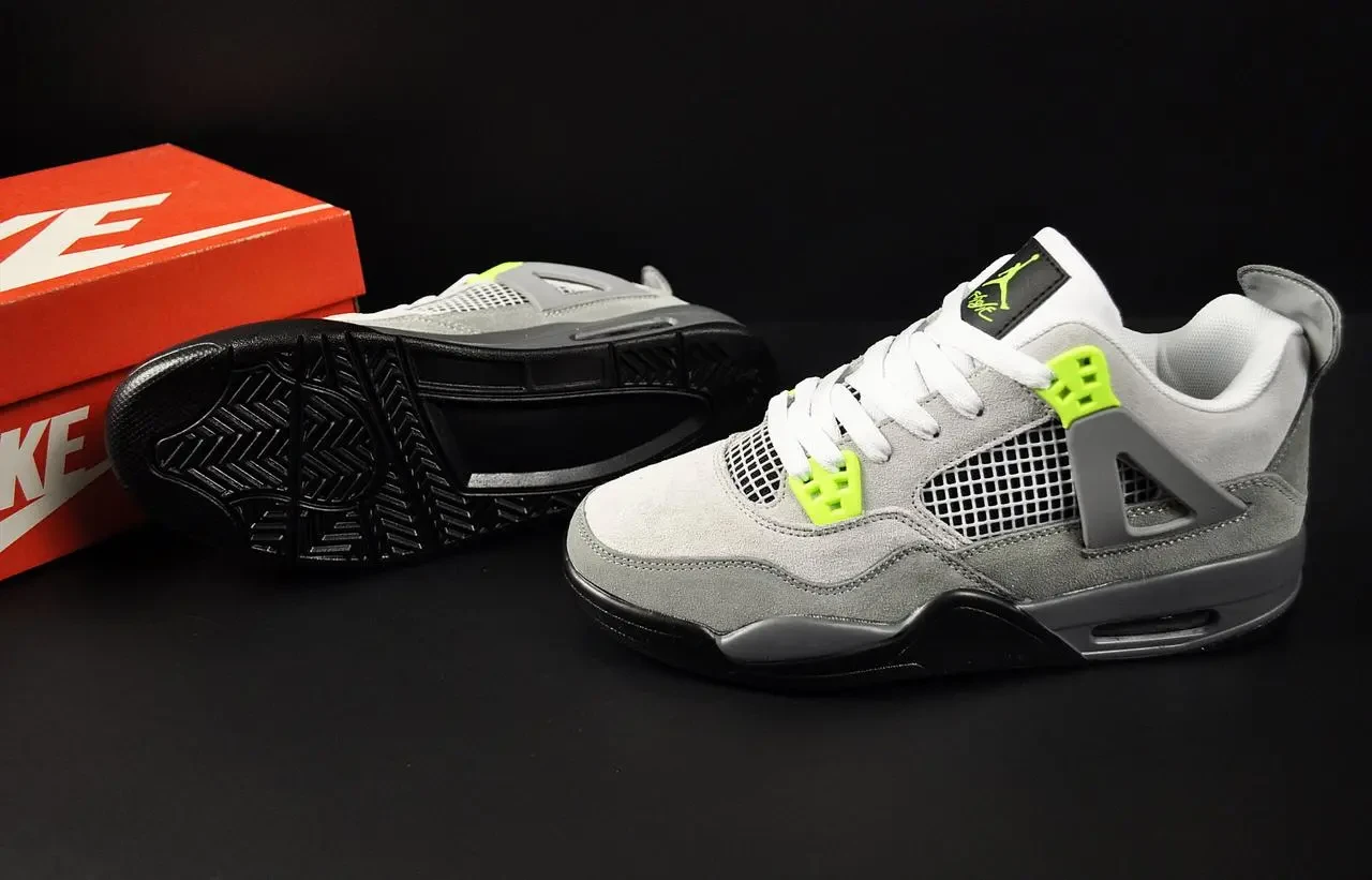 Кроссовки Nike Air Jordan Retro 4 арт 21447 (найк, джордан, мужские) 6
