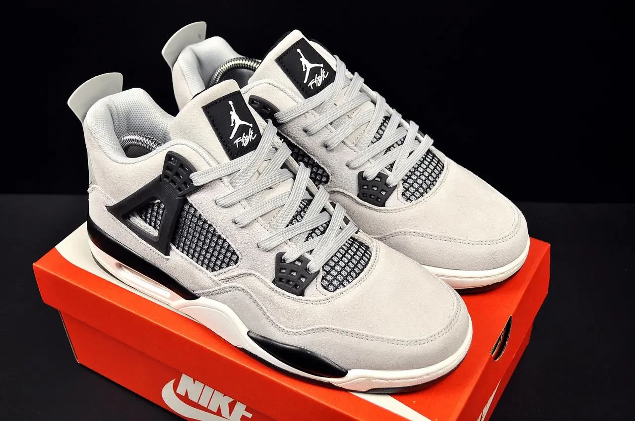 Кроссовки Nike Air Jordan Retro 4 арт 21446 (найк, джордан, мужские) 3