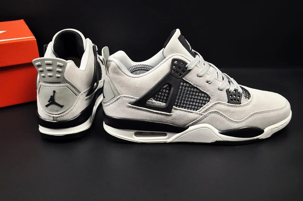 Кроссовки Nike Air Jordan Retro 4 арт 21446 (найк, джордан, мужские) 4