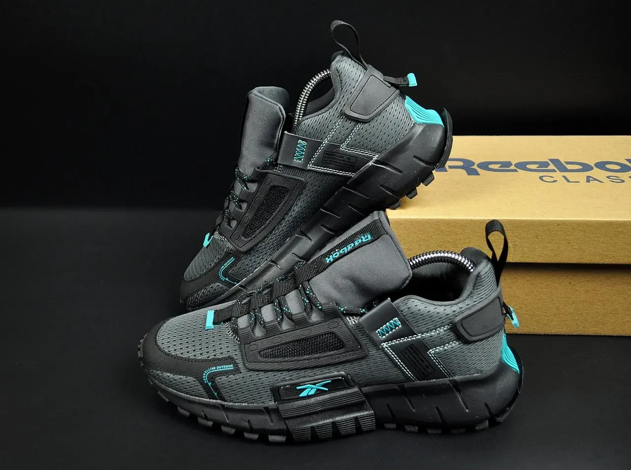 Кроссовки Reebok Zig Kinetica Edge арт 21436 (мужские, ребрышки) 5