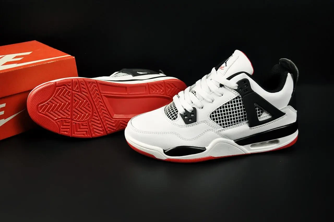 Кроссовки Nike Air Jordan Retro 4 арт 21348 (найк, джордан, мужские) 5