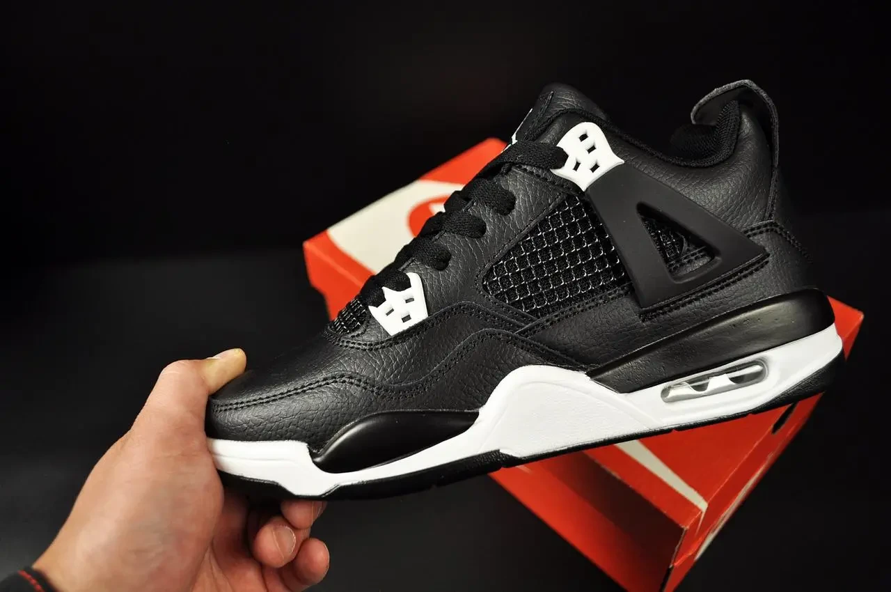 Кроссовки Nike Air Jordan Retro 4 арт 21346 (найк, джордан, мужские) 2
