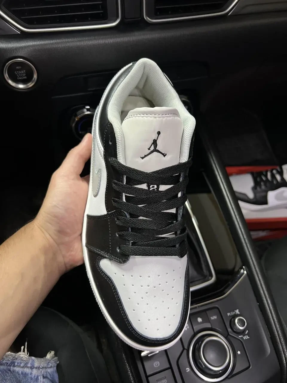 Кроссовки Nike Air Jordan 1 Low арт 21329 (найк, джордан, мужские) 6