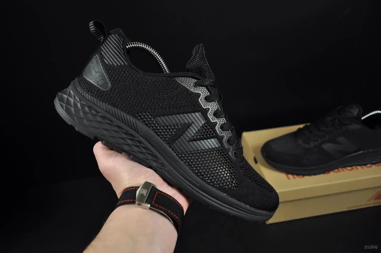 Кроссовки New Balance 680 арт 21269 (мужские, сетка, Сенда беленс)