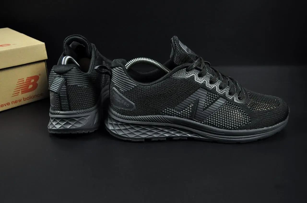 Кроссовки New Balance 680 арт 21269 (мужские, сетка, Сенда беленс) 5