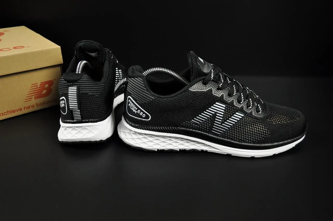 Кроссовки New Balance 680 арт 21268 (мужские, сетка, Сенда беленс) 4