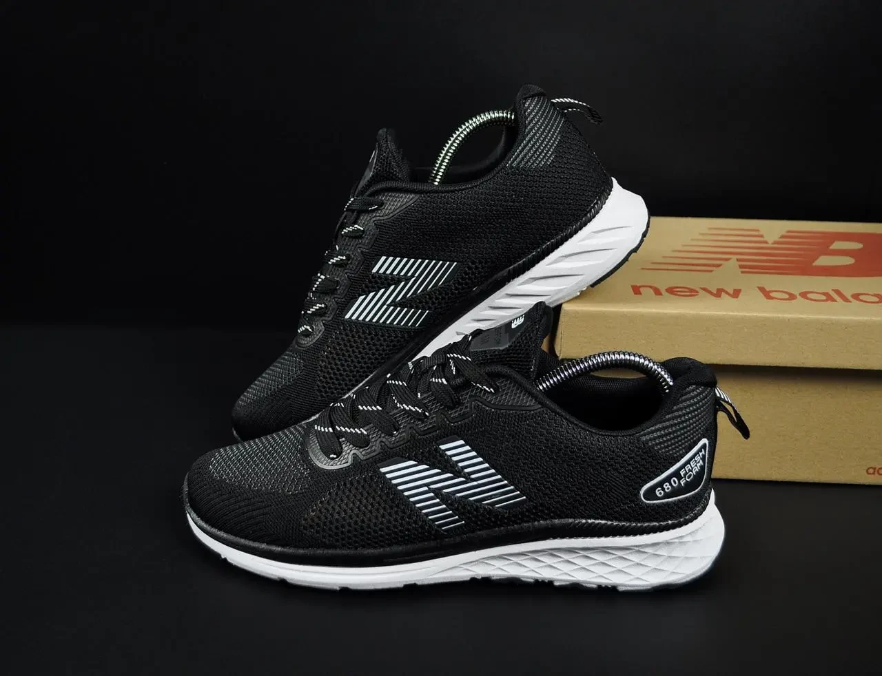 Кроссовки New Balance 680 арт 21268 (мужские, сетка, Сенда беленс) 6