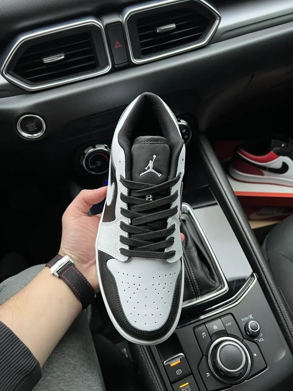 Кроссовки Nike Air Jordan 1 Low арт 21260 (найк, джордан, мужские) 6