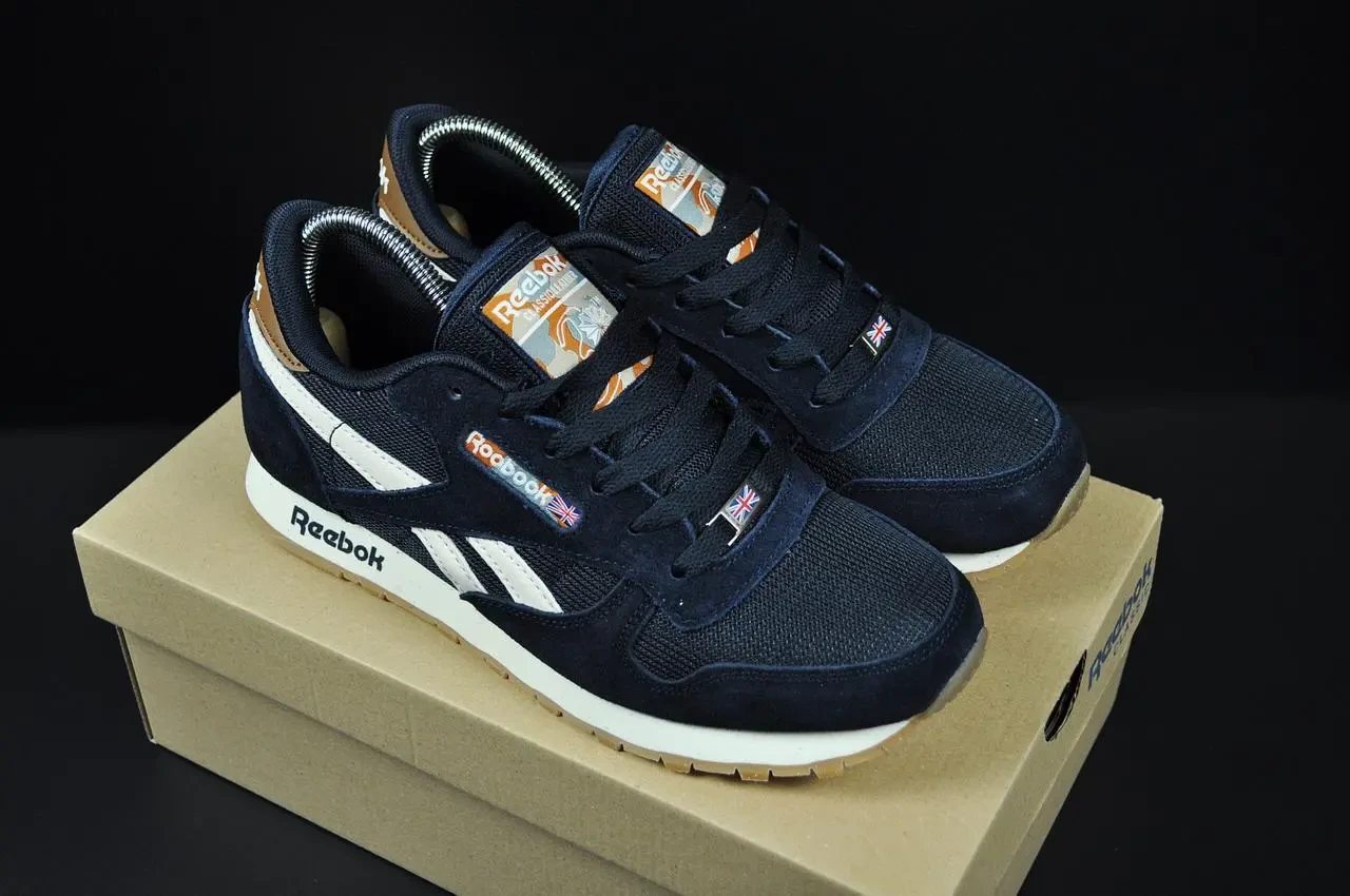Кроссовки Reebok classic арт 21230 (еребро, мужские) 3