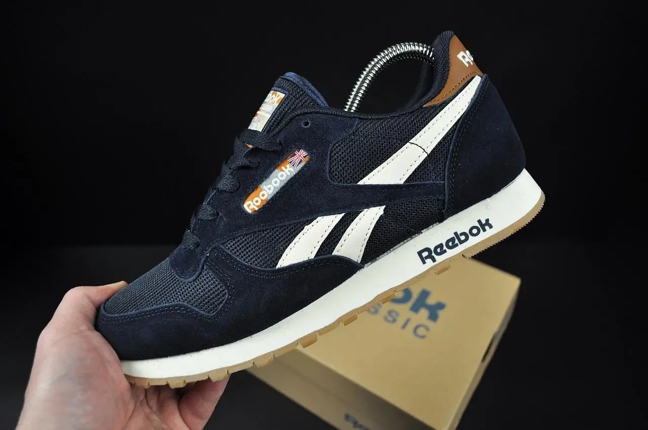 Кроссовки Reebok classic арт 21230 (еребро, мужские) 8