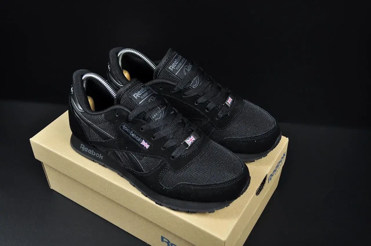 Кроссовки Reebok classic арт 21229 (еребро, мужские) 3