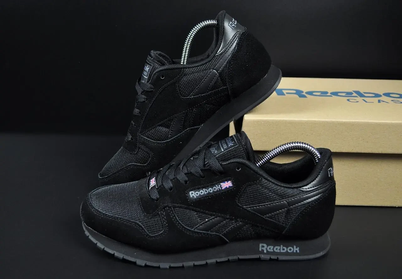 Кроссовки Reebok classic арт 21229 (еребро, мужские) 6