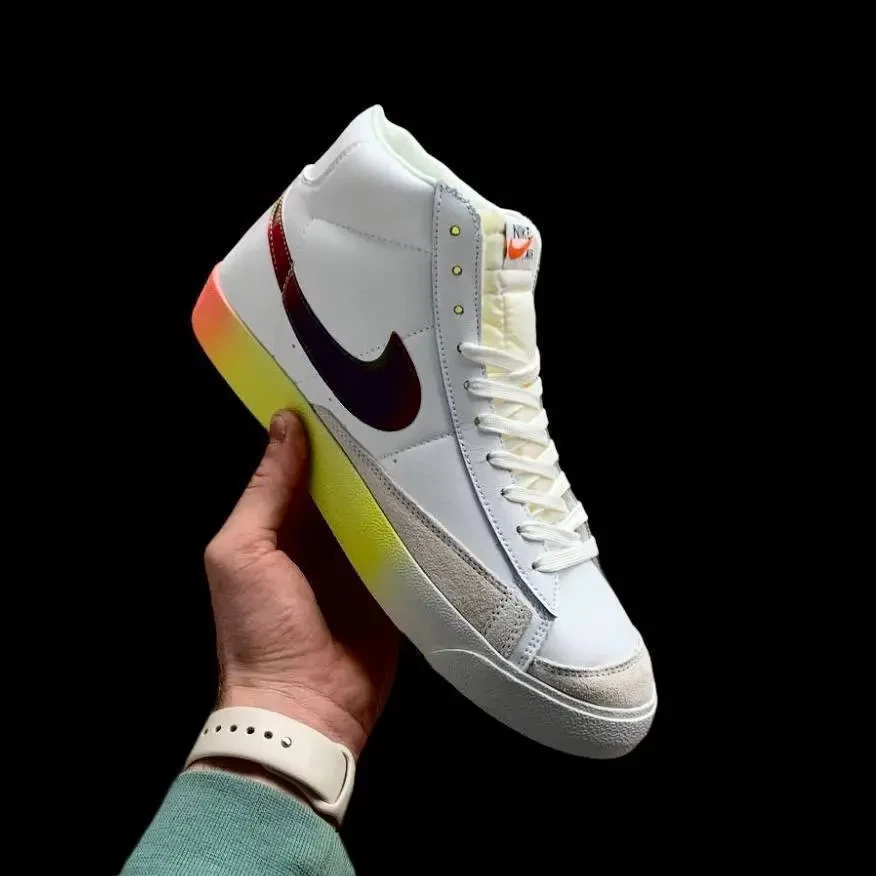 Кроссовки Мужские Nike Blazer Mid 77 Vintage White Арт 155 (Найк Блазер) 5