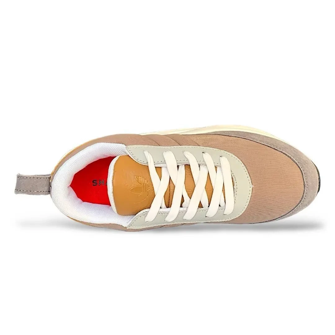 Кроссовки мужские Adidas Shark White & Gray & Brown Арт 166 (Адидас Шарк) 8