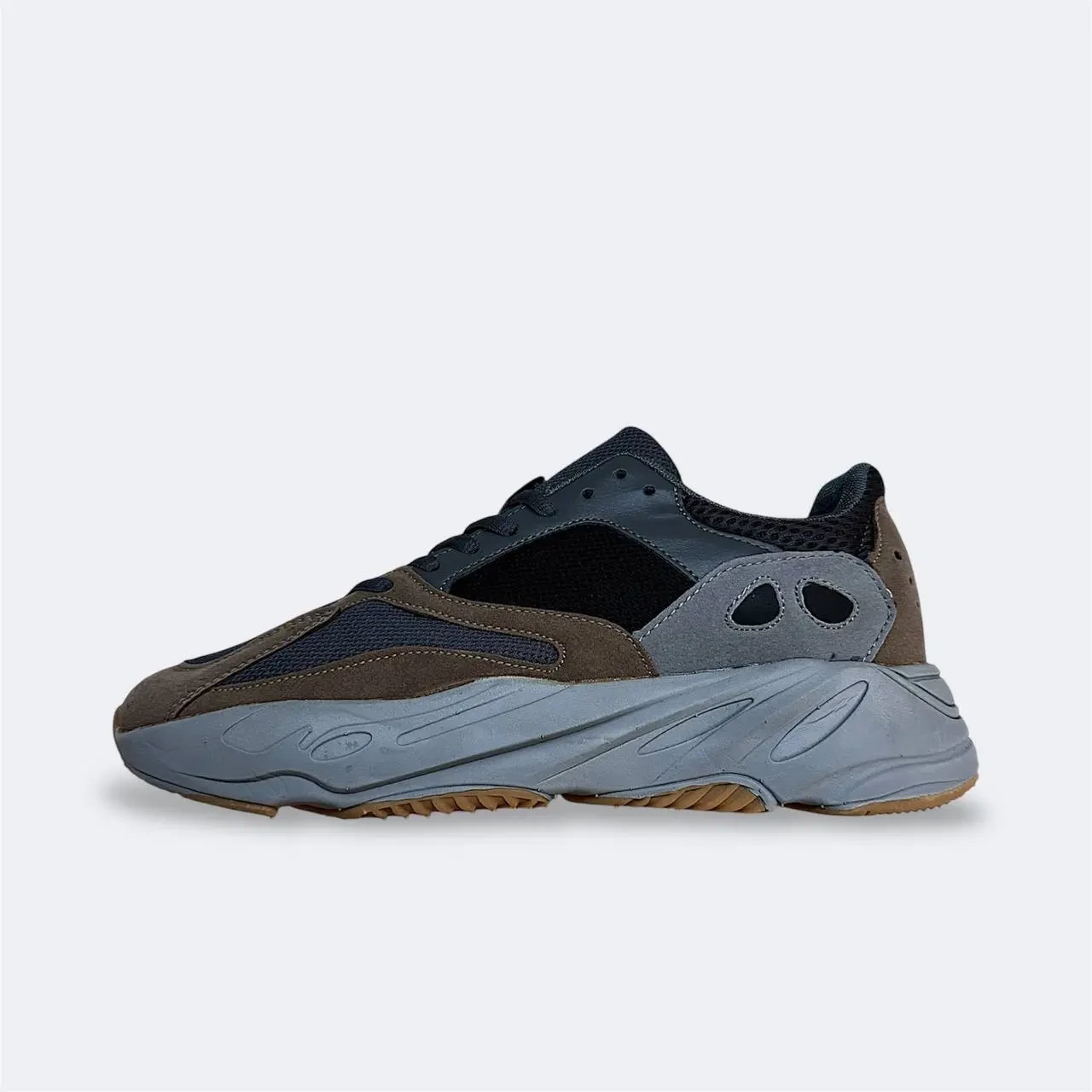 Кроссовки мужские Adidas Yeezy Boost 700 Black Brown Gray Арт 184 (Адидас Иззи) 42