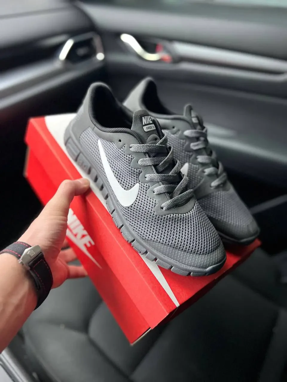 Кроссовки Мужские Nike Free Run 3.0 Gray Арт 21707 (Найк Фри Ран 3.0, унисекс) 7