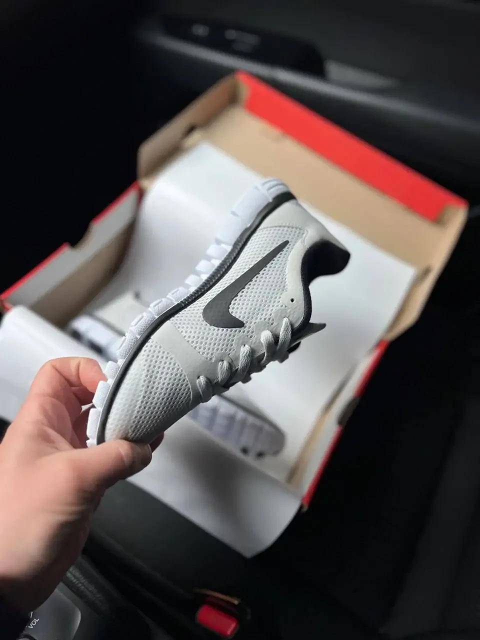 Кроссовки Мужские Nike Free Run 3.0 Light Gray Арт 21708 (Найк Фри Ран 3.0, унисекс) 4