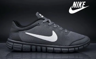 Кроссовки Мужские Nike Free Run 3.0 Gray Арт 21707 (Найк Фри Ран 3.0, унисекс) 42