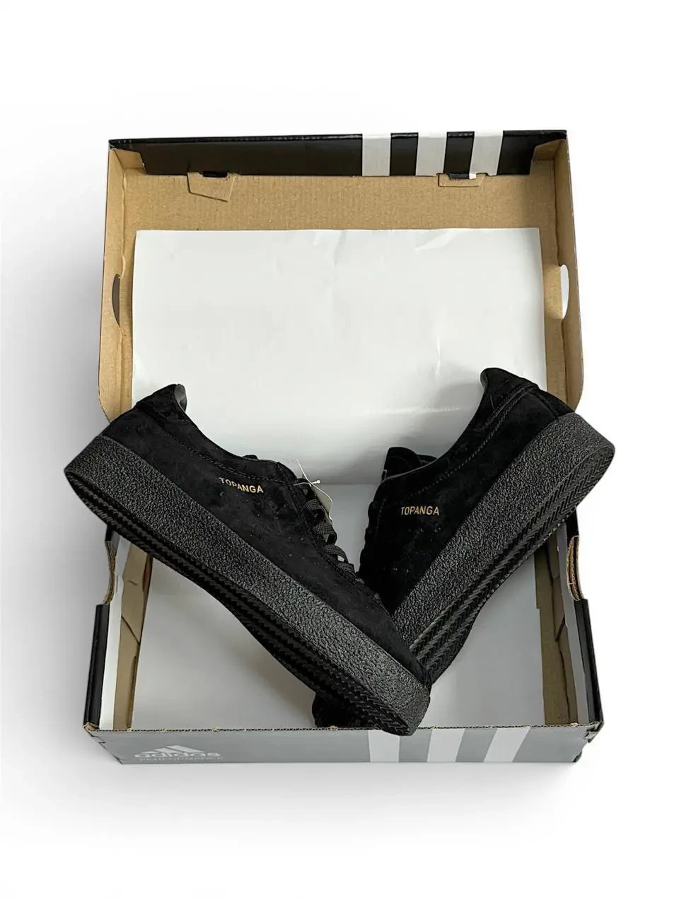 Кроссовки мужские Adidas Topopanga All Black Арт 197 (Адидас Топанга, унисекс) 5