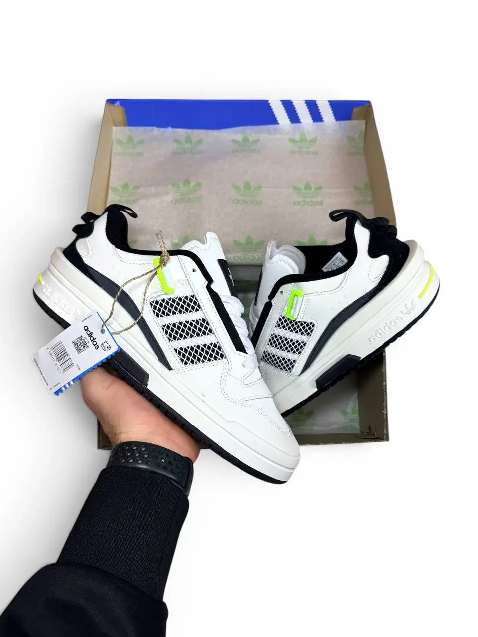 Кроссовки мужские Adidas Campus 80’s SP Towilie White Black Арт 214 (Адидас Кампус, унисекс) 8