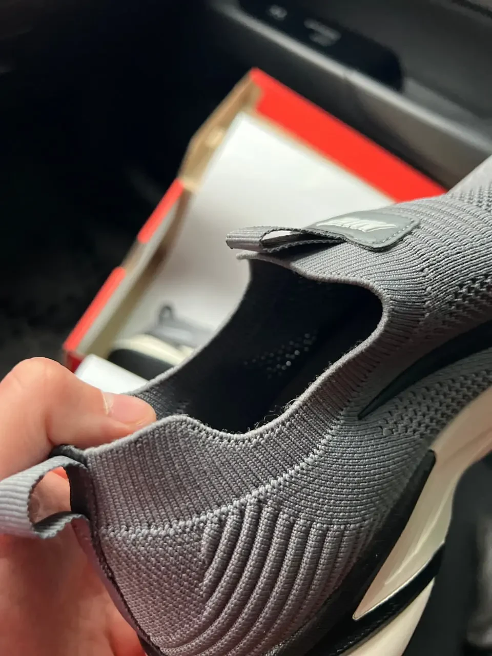 Кроссовки Мужские Nike Gray Арт 21723 (Найк, унисекс) 5