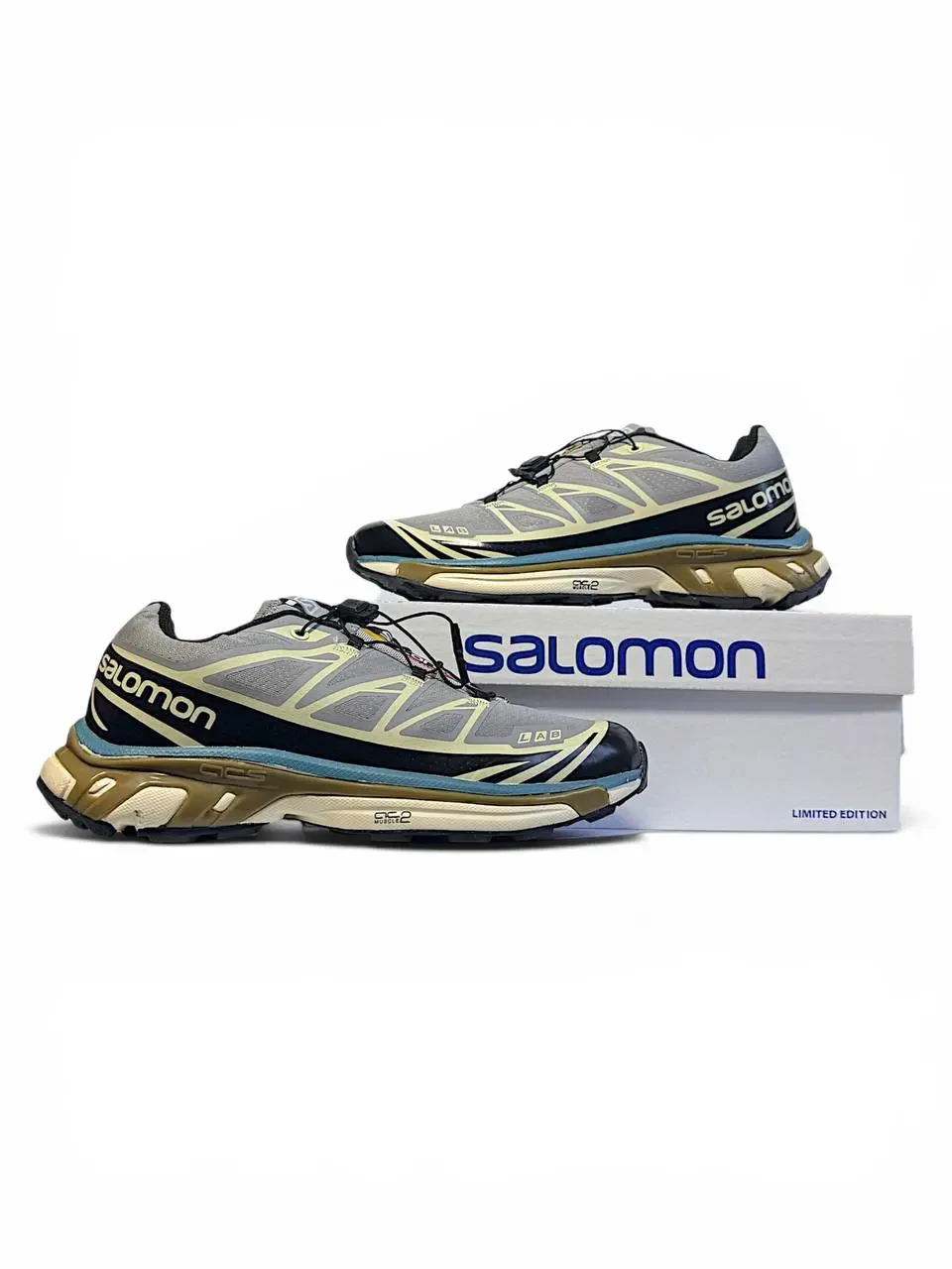Кроссовки мужские Salomon XT-6 S-LAB Soft Ground Gray Арт 218 (Саломон ХТ-6, унисекс) 4