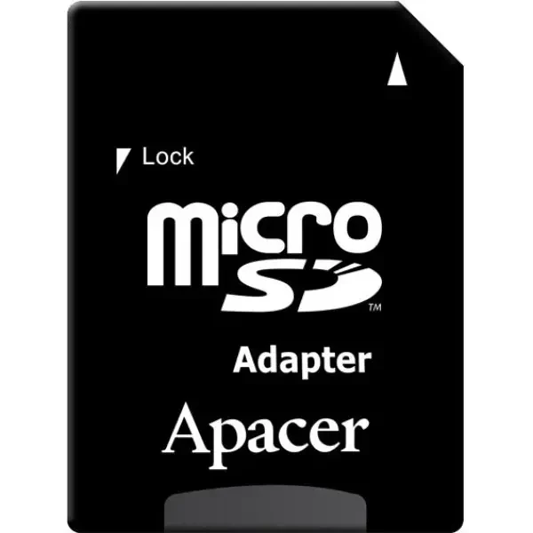Карта пам'яті Apacer microSDXC 64GB UHS-I Class 10 + SD-адаптер (AP64GMCSX10UB-R) 3