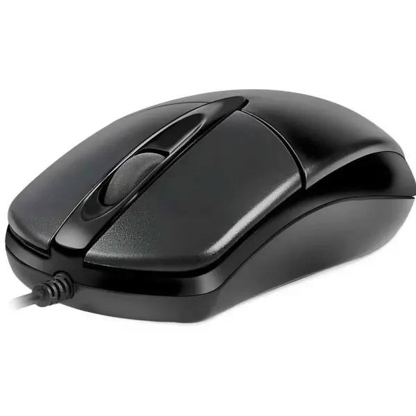 Мишка REAL-EL RM-214 USB Black (EL123200039) 2