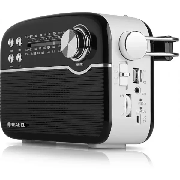 Радіоприймач REAL-EL X-545 Black (EL121800005) 5