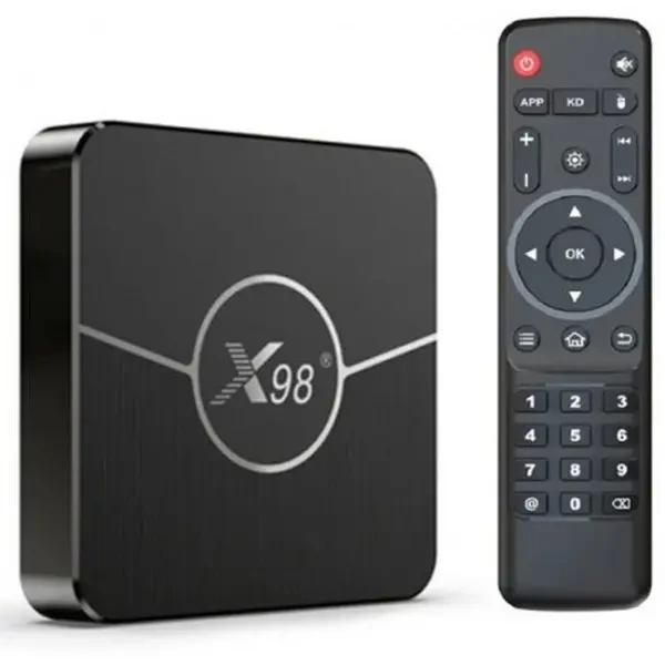 Vontar ТВ-приставка Smart TV X98 Plus 4/32GB Black