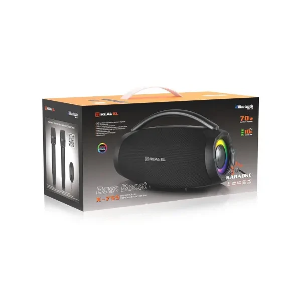 Акустична система REAL-EL X-755 Black (EL121600031) 2