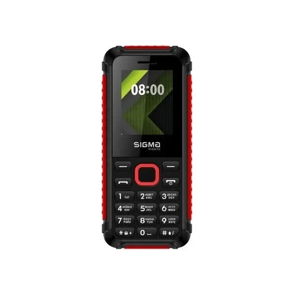 Телефон Sigma mobile X-Style 18 Track Black-Red 2