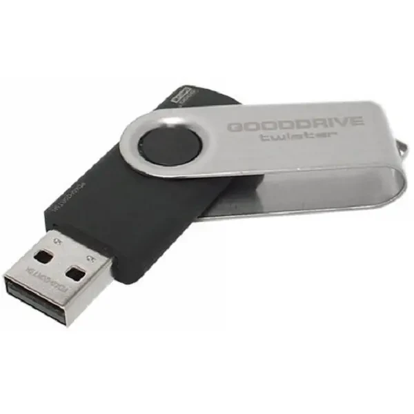 Флеш пам'ять GOODRAM UTS2 (Twister) 8GB Black (UTS2-0080K0R11) 3