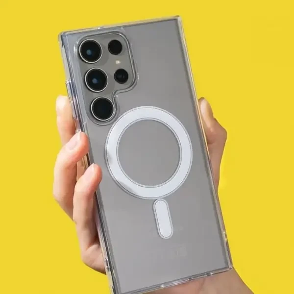 Чохол WAVE Clear (PC+TPU) with Magnetic Ring для Samsung A26 5G A266 Прозорий 2