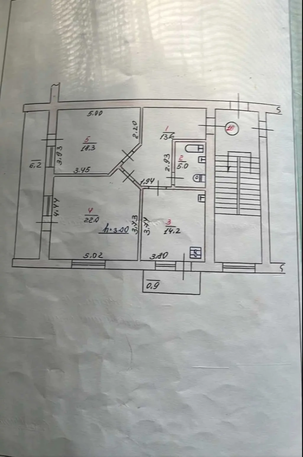 2-к квартира Хмельницький, Ольжича 19