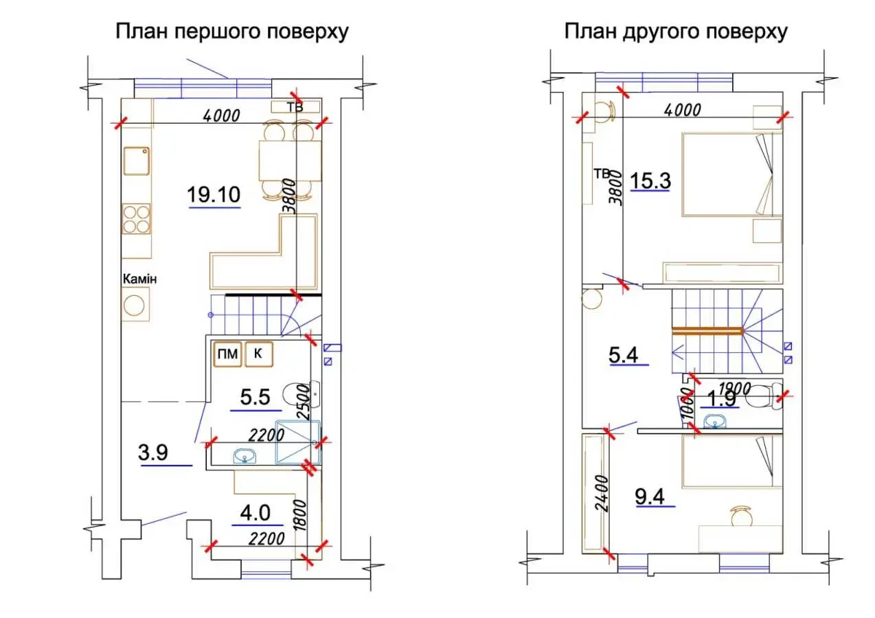 3-к таунхаус Черкаси, Придніпровський, Бандеры 83 13