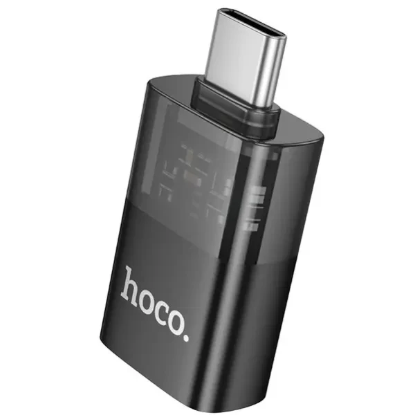Адаптер Hoco UA36B Type-C male to USB female OTG Black 4