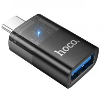 Адаптер Hoco UA36B Type-C male to USB female OTG Black