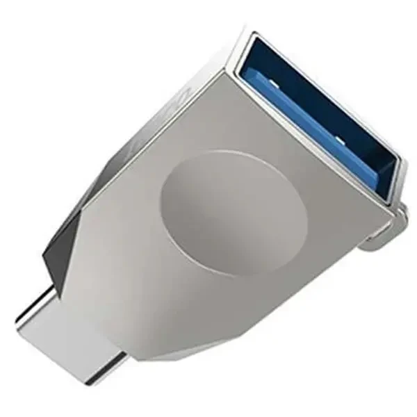 Адаптер Hoco UA9 Type-C OTG Silver 3