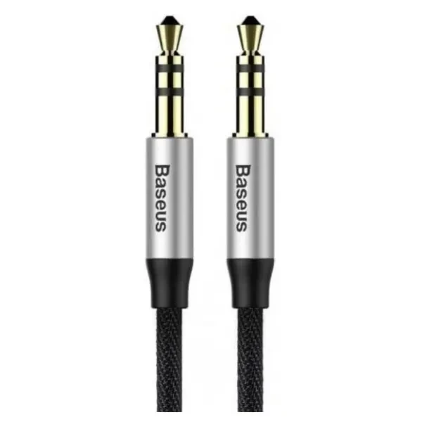 AUX Кабель Baseus Yiven M30 1M Silver/Black