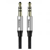AUX Кабель Baseus Yiven M30 1M Silver/Black